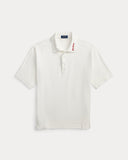 Relaxed Fit Terry Polo Shirt White - Unmatched Kicks - ralph lauren