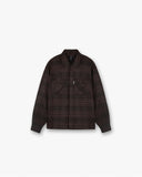 Rep Flannel Shirt - Coffee - Unmatched Kicks - REPRESENT