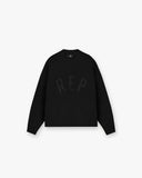 Rep Knit Jumper - Black - Unmatched Kicks - REPRESENT