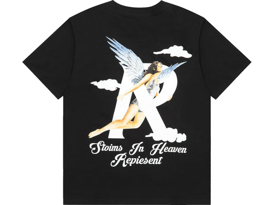 REPRESENT STORMS IN HEAVEN T-SHIRT BLACK