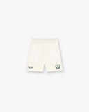 Represent Crest Short - Antique White - Unmatched Kicks - REPRESENT