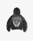 Represent Legacy Crest Hoodie - Stained Black - Unmatched Kicks - REPRESENT