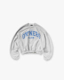 Represent Owners Club Sweater - Sprayed Ice Grey Marl - Unmatched Kicks - REPRESENT