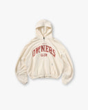 Represent Owners Club Zip Through Hoodie - Buttercream - Unmatched Kicks - REPRESENT