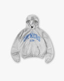 Represent Owners Club Zip Through Hoodie - Sprayed Ice Grey Marl - Unmatched Kicks - REPRESENT