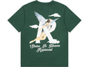 REPRESENT STORMS IN HEAVEN T - SHIRT GREEN - Unmatched Kicks - REPRESENT
