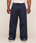 Retro Collegiate Track Pants oversized fit Heavy Blue/Tinted White - Unmatched Kicks - GYMSHARK