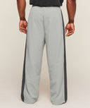 Retro Collegiate Track Pants oversized fit Smokey Grey/Onyx Grey - Unmatched Kicks - GYMSHARK