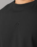 Reverse Terry Crew - Black - Unmatched Kicks - Alphalete
