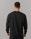 Reverse Terry Crew - Black - Unmatched Kicks - Alphalete