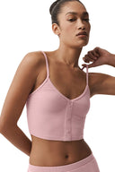 Ribbed Delicate Lounge Tank - Vintage Pink - Unmatched Kicks - ALO
