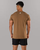 Rolled Muscle Tee - Brown - Unmatched Kicks - Alphalete