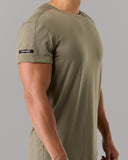 Rolled Muscle Tee - Pine - Unmatched Kicks - Alphalete
