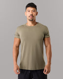 Rolled Muscle Tee - Pine - Unmatched Kicks - Alphalete