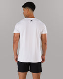 Rolled Muscle Tee - White - Unmatched Kicks - Alphalete