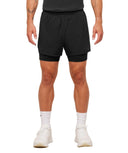 Running 4" 2in1 Shorts regular fit Black - Unmatched Kicks - GYMSHARK