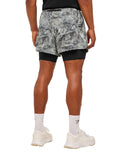 Running 4" 2in1 Shorts regular fit Dark Grey / Black - Unmatched Kicks - GYMSHARK