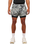 Running 4" 2in1 Shorts regular fit Dark Grey / Black - Unmatched Kicks - GYMSHARK