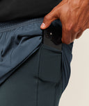 Running 4" 2in1 Shorts regular fit GS Stealth Blue/GS Deep Petrol Blue - Unmatched Kicks - GYMSHARK