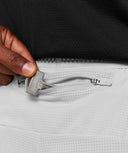 Running 4" 2in1 Shorts regular fit Light Grey/Smokey Grey - Unmatched Kicks-GYMSHARK