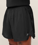 Running 5" Shorts Black - Unmatched Kicks - GYMSHARK