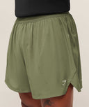 Running 5" Shorts GS Grounded Green - Unmatched Kicks - GYMSHARK