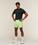 Running 5" Shorts regular Pace Green - Unmatched Kicks-GYMSHARK