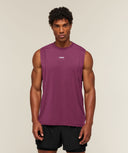 Running Boxy Tank boxy fit Strength Pink - Unmatched Kicks-GYMSHARK