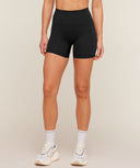 Running Elite 6" Tight Fit Shorts Black - Unmatched Kicks - GYMSHARK