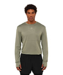 Running Long Sleeve T-Shirt oversized fit Base Green - Unmatched Kicks - GYMSHARK