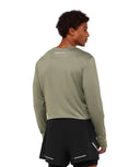 Running Long Sleeve T-Shirt oversized fit Base Green - Unmatched Kicks - GYMSHARK