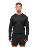 Running Long Sleeve T-Shirt oversized fit Black - Unmatched Kicks - GYMSHARK