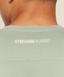 Running T-Shirt slim fit GS Haze Green - Unmatched Kicks - GYMSHARK