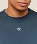 Running T-Shirt slim fit GS Stealth Blue - Unmatched Kicks - GYMSHARK