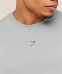 Running T-Shirt slim fit Stratus Grey - Unmatched Kicks - GYMSHARK