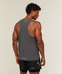 Running Tank slim fit Onyx Grey - Unmatched Kicks-GYMSHARK