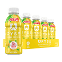 RYSE Clear Protein Drink 100 Calories, 22g Whey Isolate Protein Shake, Sugar - Free, 0g Fat & Lactose - Free - Refreshing Ready - to - Drink Beverage - 16.9 fl oz Bottles (12 - Pack) - Unmatched Kicks - RYSE