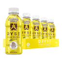 RYSE Clear Protein Drink 100 Calories, 22g Whey Isolate Protein Shake, Sugar - Free, 0g Fat & Lactose - Free - Refreshing Ready - to - Drink Beverage - 16.9 fl oz Bottles (12 - Pack) - Unmatched Kicks - RYSE