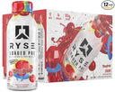 RYSE Loaded Pre Workout Drink Sugar - Free, Ready to Drink Energy Supplement with 325mg Caffeine, Citrulline & Beta Alanine for Focus & Pump - 12 fl oz Bottles (Pack of 12) - Unmatched Kicks - RYSE