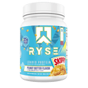RYSE Loaded Protein Powder - 25g Whey Protein Isolate & Concentrate with Prebiotic Fiber & MCTs - Low Carb, Low Sugar, Digestive - Friendly - 20 Servings / 1.5 lb Tub - Unmatched Kicks - RYSE