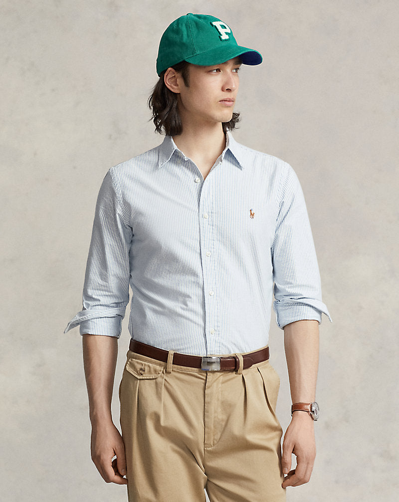 Striped Oxford Shirt - All Fits Blue/White