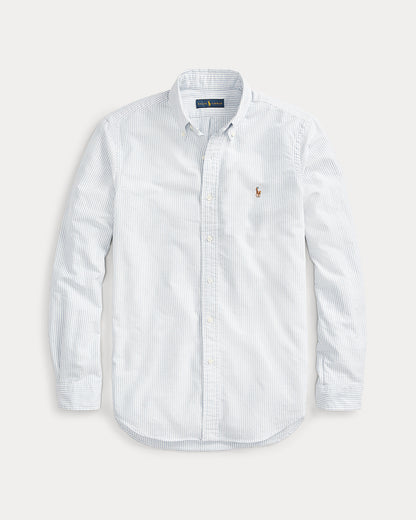 Striped Oxford Shirt - All Fits Blue/White
