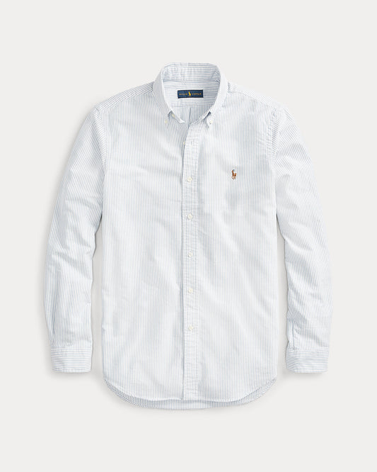 Striped Oxford Shirt - All Fits Blue/White