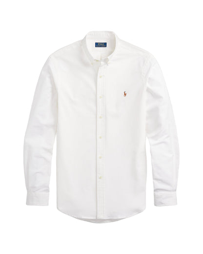Slim Fit Stretch Oxford Shirt White