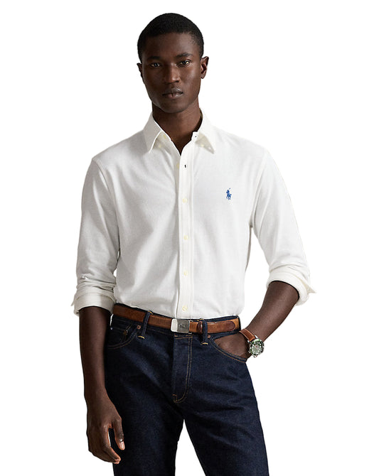Featherweight Mesh Shirt White