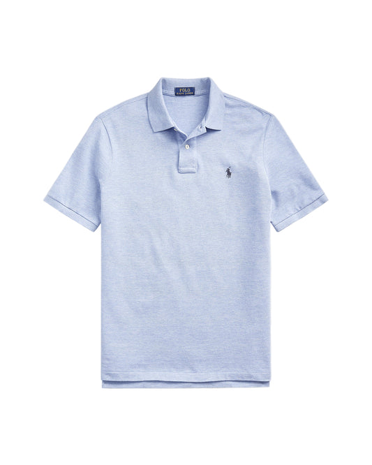 The Iconic Mesh Polo Shirt - All Fits Isle Heather