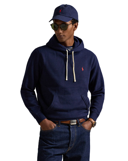 The RL Fleece Hoodie Cruise Navy