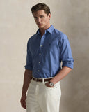 Garment-Dyed Oxford Shirt - All Fits Bastille Blue