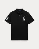 Big Pony Mesh Polo Shirt - All Fits Polo Black