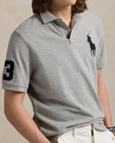 Big Pony Mesh Polo Shirt - All Fits Andover Heather